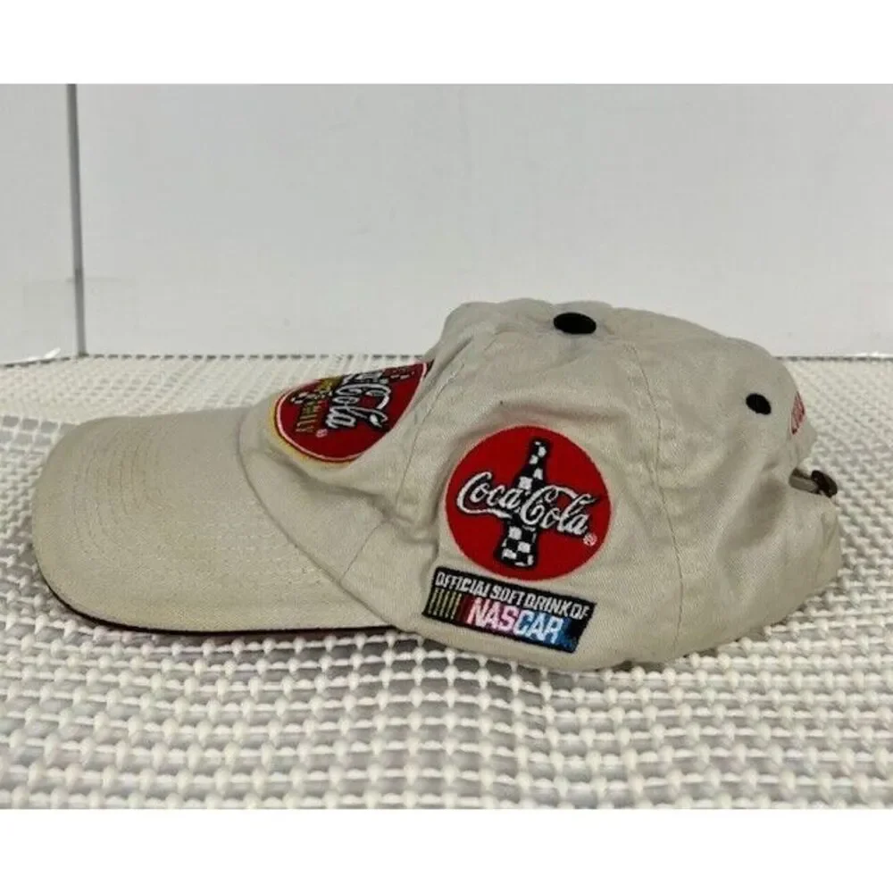 The Coca-Cola Racing Family Hat NASCAR Greatest Team Ever‎ Assembled Tan Cap
